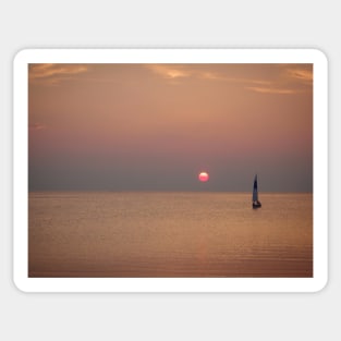 Sunset over Key West Sticker